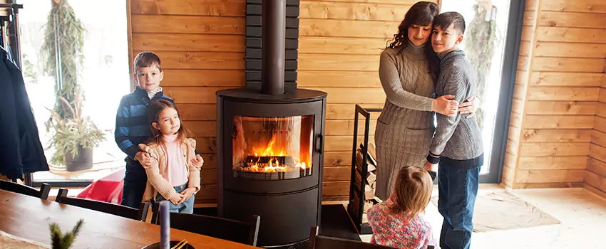 Morso Cast Iron Fireplace Insert Installation in Scottsbluff, Nebraska