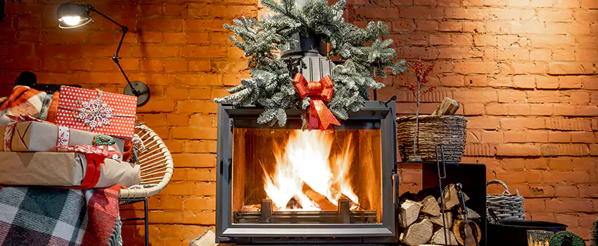 Travis Industries Linear Gas Fireplace Installation in Scottsbluff, Nebraska
